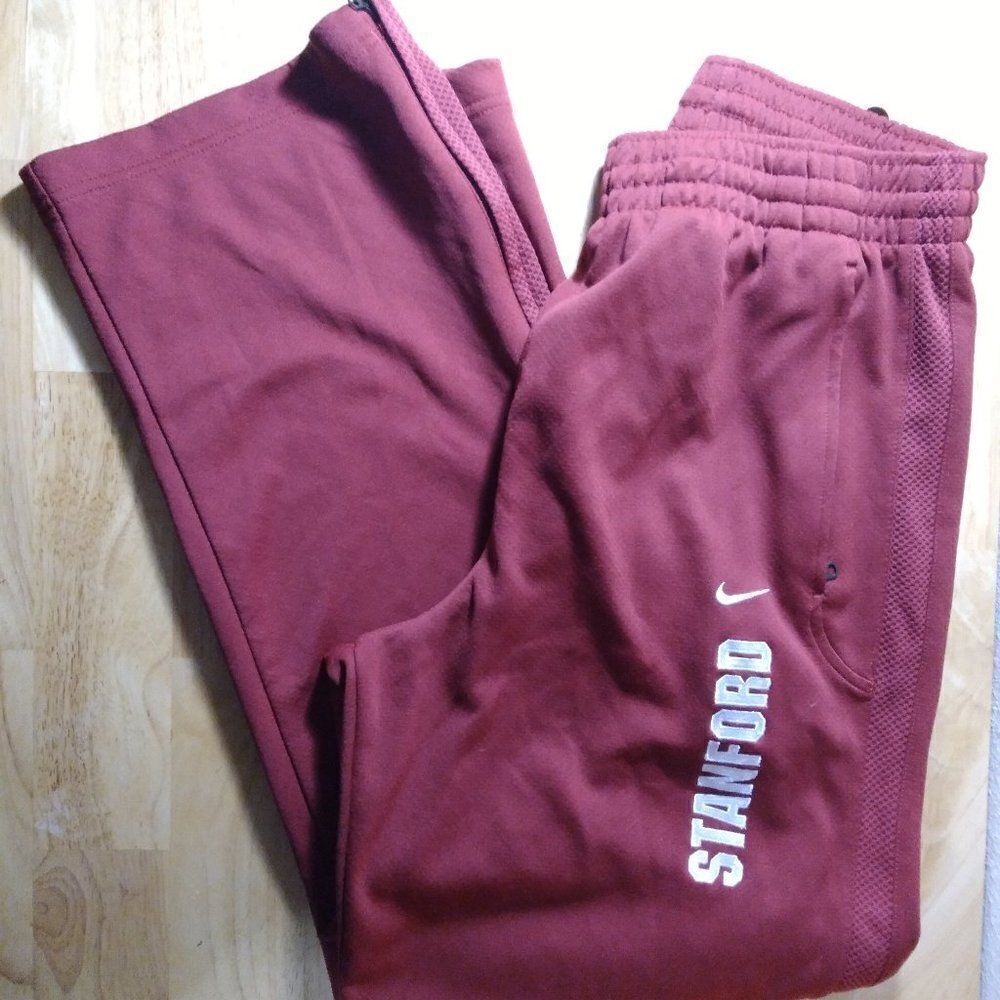 Vintage Nike Dri-Fit Stanford University Sweat Pants Joggers Trainers